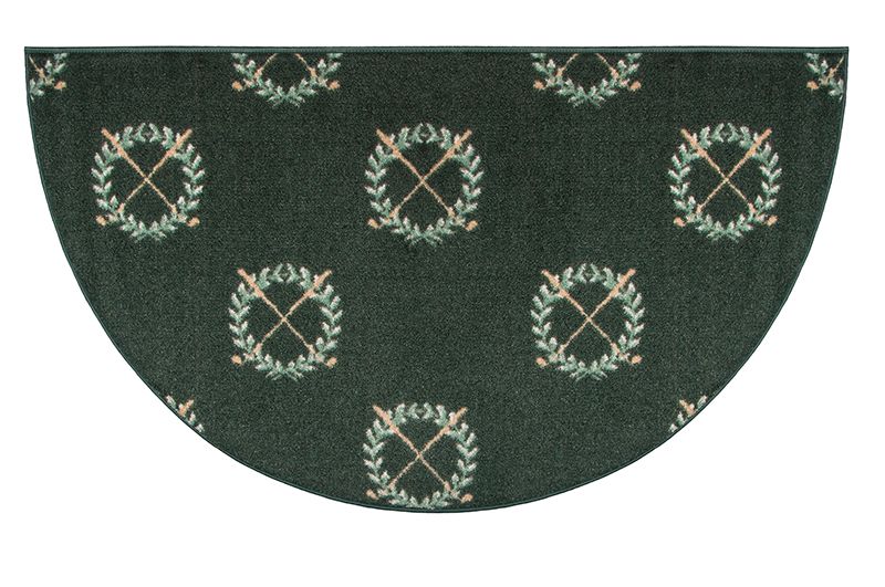 Goods of the Woods Golf Club Half Round Olefin Hearth Rug