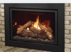 Kingsman Clean View Slim Front - For IDV26 Series Fireplace Inserts