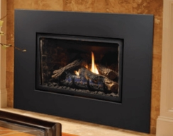 Kingsman Clean View Wide Picture Frame Front - For IDV26 Series Fireplace Inserts