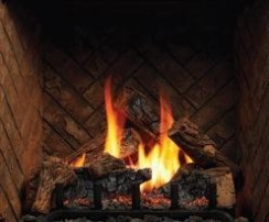 Kingsman Five Piece Fiber Log Set - For ZCV39/ZCV42 Series Fireplaces