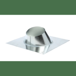 Kingsman Z58AAF 1/12 - 7/12 Roof Flashing with Storm Collar - 8 Inch Inner Diameter