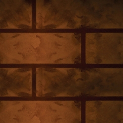 Kingsman 3 Piece Metal Faux Brick Liner Kit - For ZDV3318 Series Fireplaces