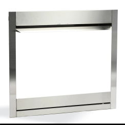 Kingsman Stainless Steel Outdoor Fireplace Surround - For OFP42 Series Fireplaces