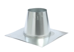 Kingsman ZDVAF3 Roof Flashing with Storm Collar - 7 Inch Inner Diameter