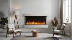 Simplifire Floating Mantel Kit for 50 Inch Triton Electric Fireplaces