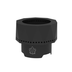 Blue Sky NHL Toronto Maple Leafs Smokeless Steel Portable Wood Burning Fire Pit