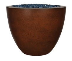 Fire By Design 30 Inch Round Legacy Gas Fire Vase