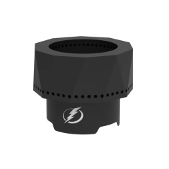 Blue Sky NHL Tampa Bay Lightning Smokeless Steel Portable Wood Burning Fire Pit