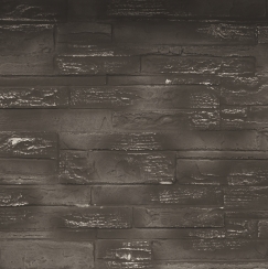 Montigo Grey Ledgestone Brick Liner for 38 Inch DelRay Square Fireplaces