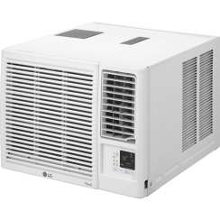 LG 12K BTU 24 Inch Heat and Cool Window Air Conditioner with WiFi Controls - 11.3 CEER