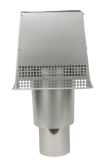 Majestic SL300 Trapezoid Termination Cap - For 8-Inch Inner Diameter Majestic SL300 Chimney