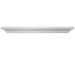 Majestic 59 Inch Gifford Primed MDF Mantel Shelf
