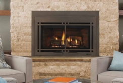 Majestic Contemporary Rectangular Door for 30 Inch Ruby Fireplace Inserts