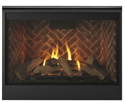 Majestic Contemporary Rectangular Door for 42 Inch Meridian Fireplaces