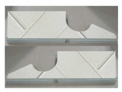 Majestic Herringbone Brick Refractory Extensions - AMMHBX