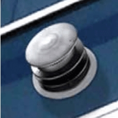 Majestic Horizontal High Rise Termination Cap with Standard Base - For DVP Pipe Systems