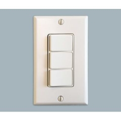Majestic LED Accent Light 3 Toggle Wall Switch