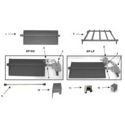 Majestic 30 Inch Safety Pilot Hearth Kit