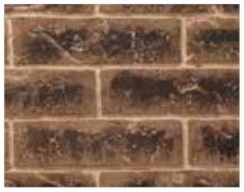 Majestic Tavern Brown Brick Liner for 36 Inch Quartz Platinum Gas Fireplaces