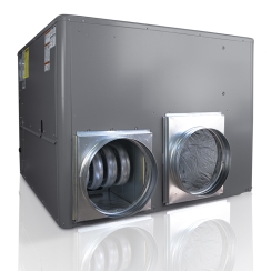 MRCOOL Horizontal Square to Round Adapter Kit for 2 to 3 Ton Signature Series Package Units