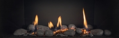 Montigo Contemporary Twilight Media Set for 38 Inch DelRay Square Fireplaces