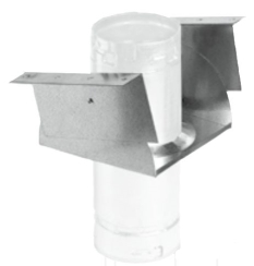 Metal-Fab SureGrip Adjustable Type B Round Chimney Pipe Support Plate - For Chimney Pipes with a 3 Inch Inner Diameter