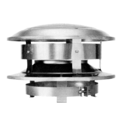Selkirk Ultra-Temp Chimney Pipe Round Cap - For 8-Inch Inner Diameter Ultra-Temp