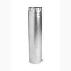 Metal-Fab Adjustable Type B Round Chimney Pipe Length - 12 Inch x 12 Inch