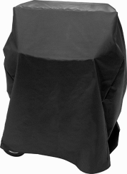 MHP Grills Black Vinyl Full Length Cover for Drop-Down Shelf Portable Gas Grills