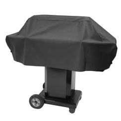MHP Grills Black Vinyl Half Length Cover for Portable Gas Grills