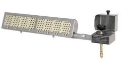 MHP Grills Stainless Steel Infrared Rear Rotisserie Burner for Freestanding Gas Grills