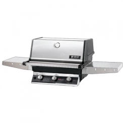 MHP Grills 27 Inch T3G4 Stainless Steel Tri Burn Gas Grill Head with SearMagic Grids