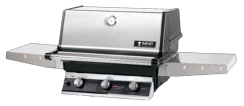 MHP Grills 27 Inch THRG2 Stainless Steel Hybrid Gas Grill Head with SearMagic Grids