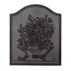 Minuteman 17 Inch Bouquet Fireplace Fireback