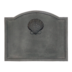 Minuteman Small Shell Fireplace Fireback