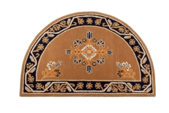 Minuteman Extra Large Jardin Half Round Hearth Rug