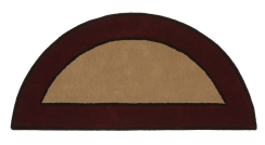 Minuteman Berry Contemporary II Half Round Hearth Rug