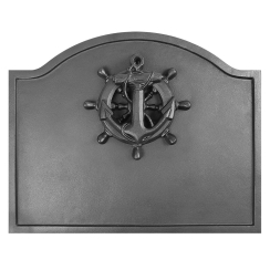 Minuteman Nautical Fireplace Fireback