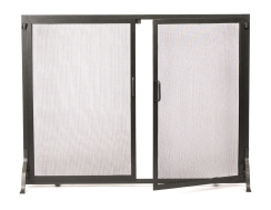 Minuteman Large Classic Fireplace Screen with Doors