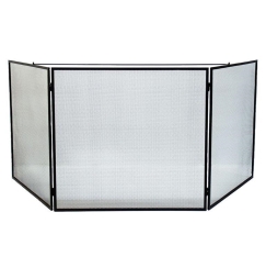 Minuteman Large Tri-Fold Fireplace Guard