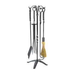 Minuteman Rope Fireplace Tool Set