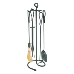 Minuteman Shepherd's Hook Fireplace Tool Set
