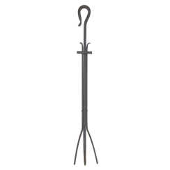 Minuteman Shepherd's Hook Fireplace Tongs