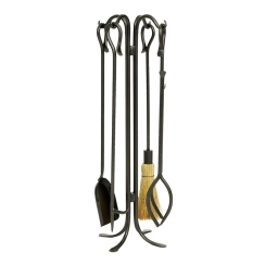 Minuteman Hearth Hooks Fireplace Tool Set