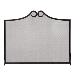 Minuteman Loops Flat Fireplace Screen