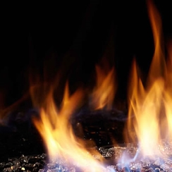 Monessen  Black Porcelain Panels for VFF32 Fireplace - BLPVFF32C