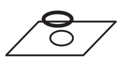 Montigo 5 Inch Inner Diameter Support Plate and Ring