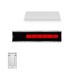 SunStar 48 Inch 35K BTU MGL Infrared Gas Patio Heater - Fixed Mount