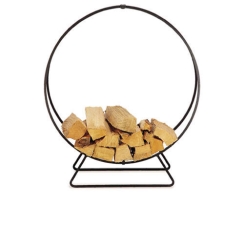 Napa Forge 48 Inch Solid Steel Hoop Log Holder