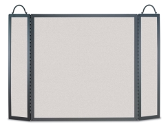 Napa Forge Straight Top Traditional Fireplace Screen